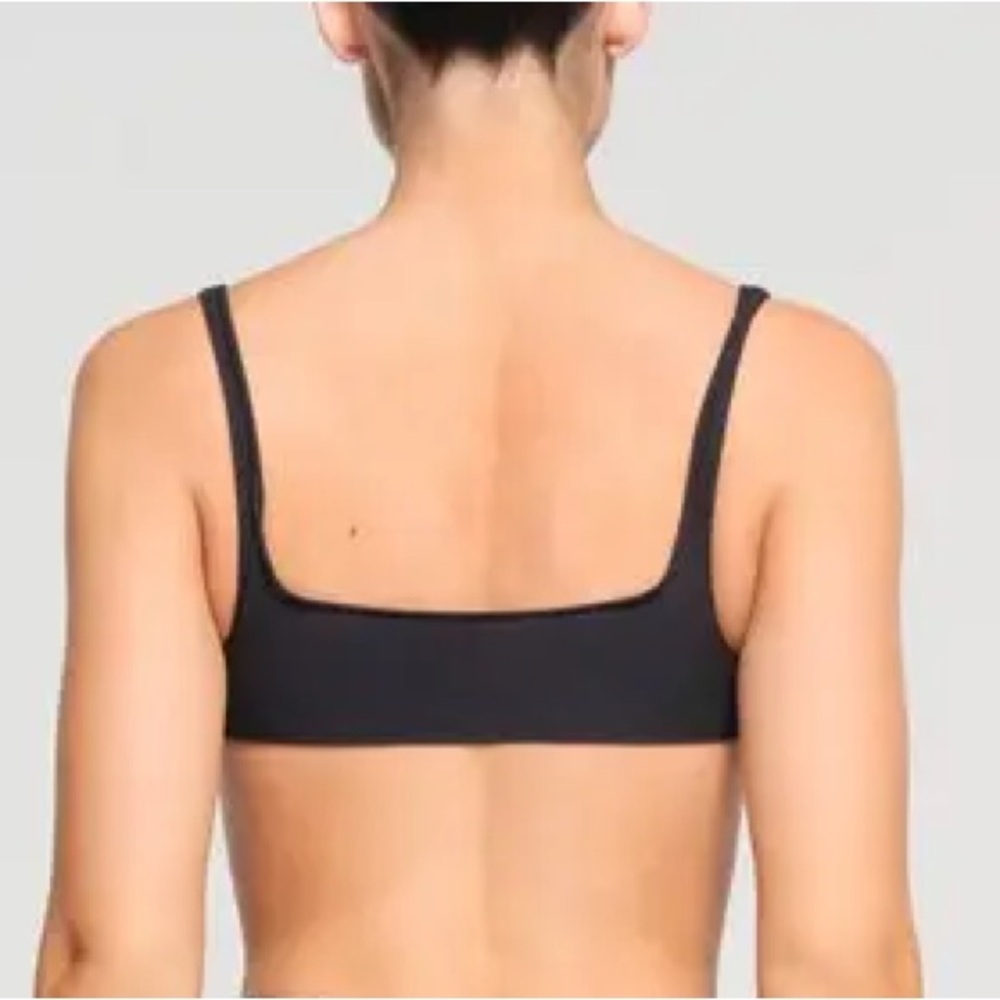 Raw Edge Micro Scoop Bralette - Picture 3 of 5